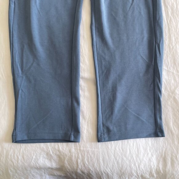 Athleta Mid Rise Straight Crop Pants in Cottage Blue (sz XS) - Picture 3 of 6